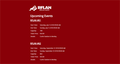 Desktop Screenshot of events.rflan.org
